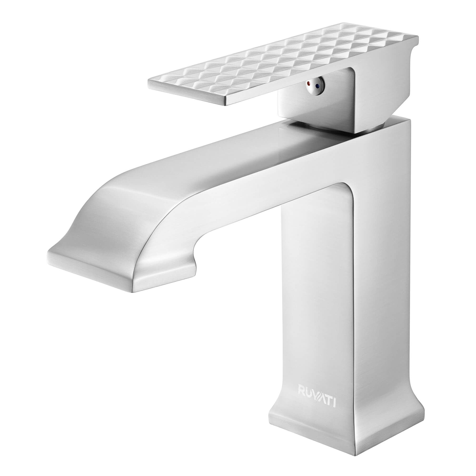 Ruvati Decora Bathroom Faucet, Brushed Nickel, Single Lever, RVF5132BN Product Image