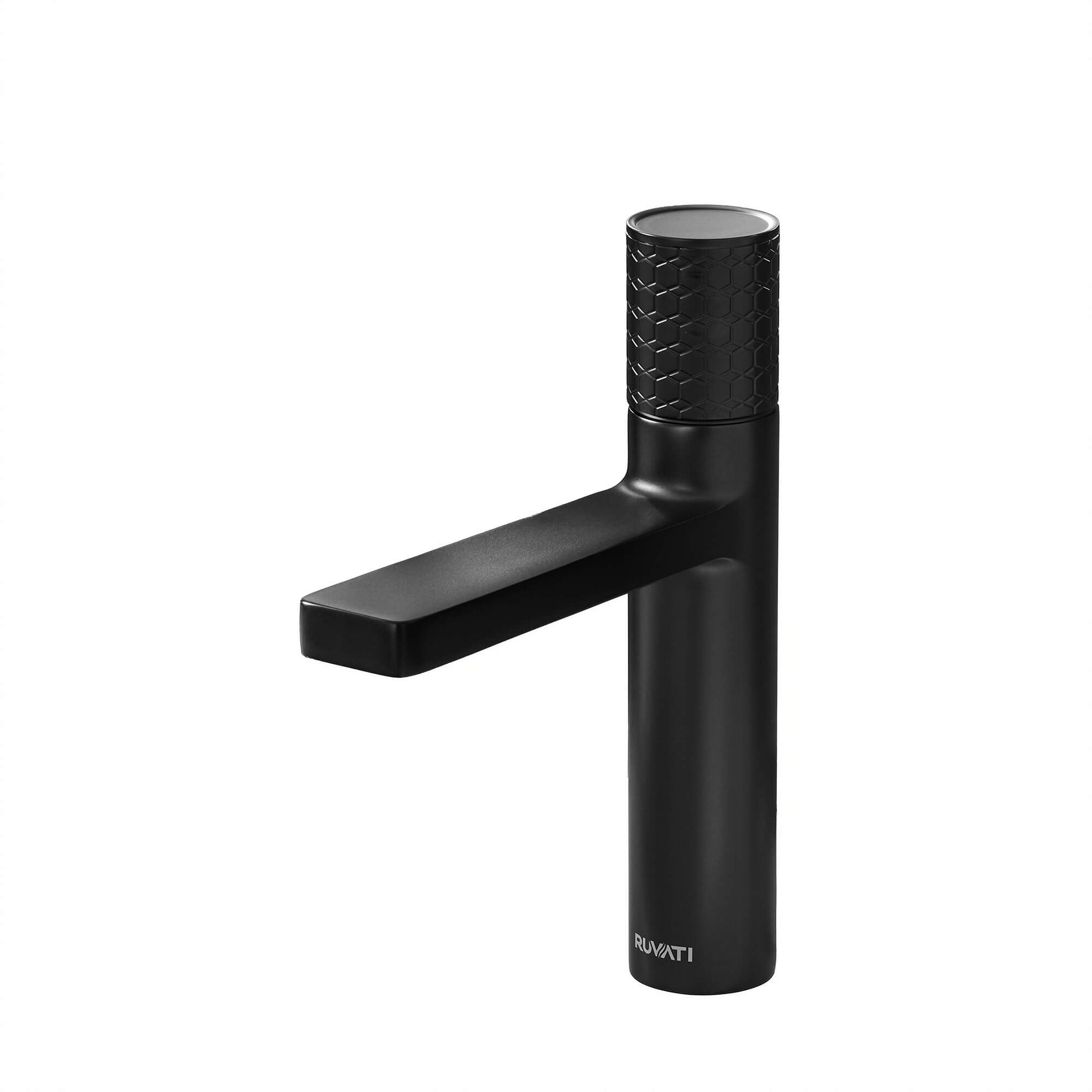 Ruvati Emilio Bathroom Faucet, Gunmetal Black, Single Lever, Brass, RVF5133BL Product Image