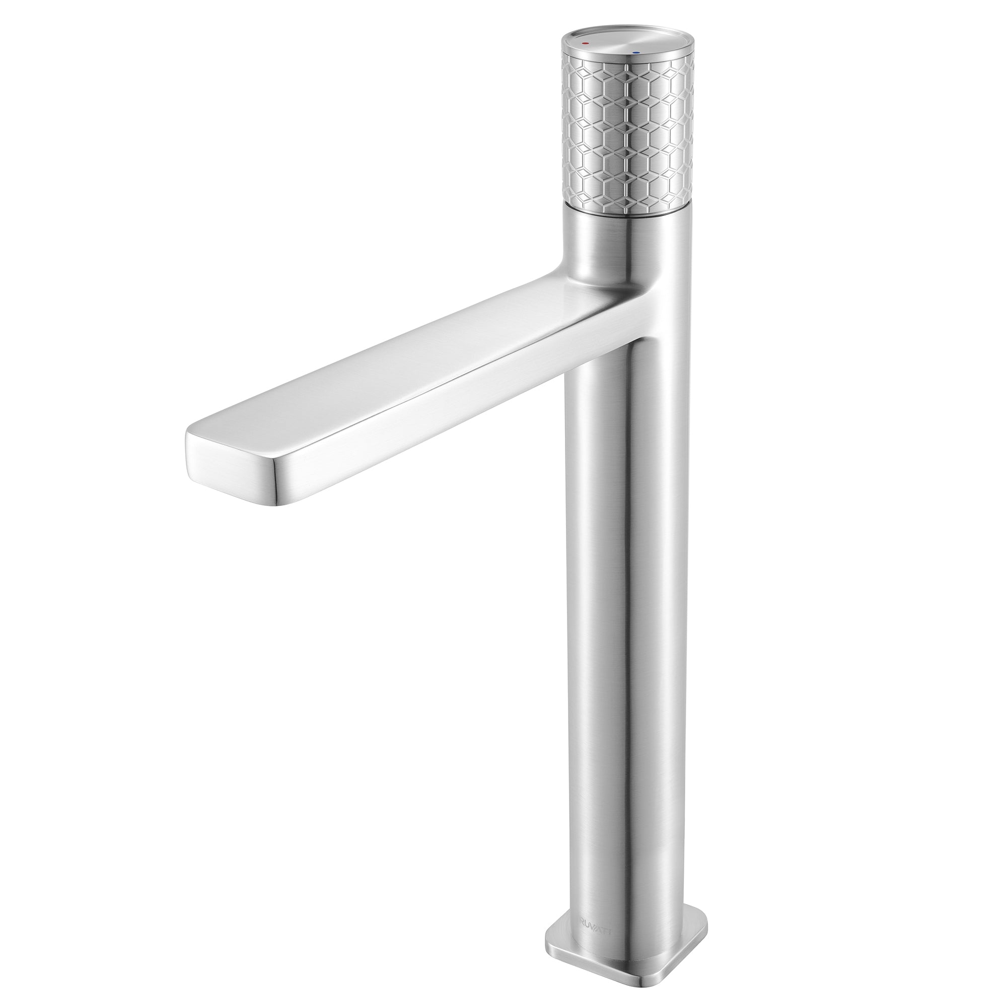 Ruvati Emilio Vessel Bathroom Faucet, Brushed Nickel, Single Lever, RVF5134BN