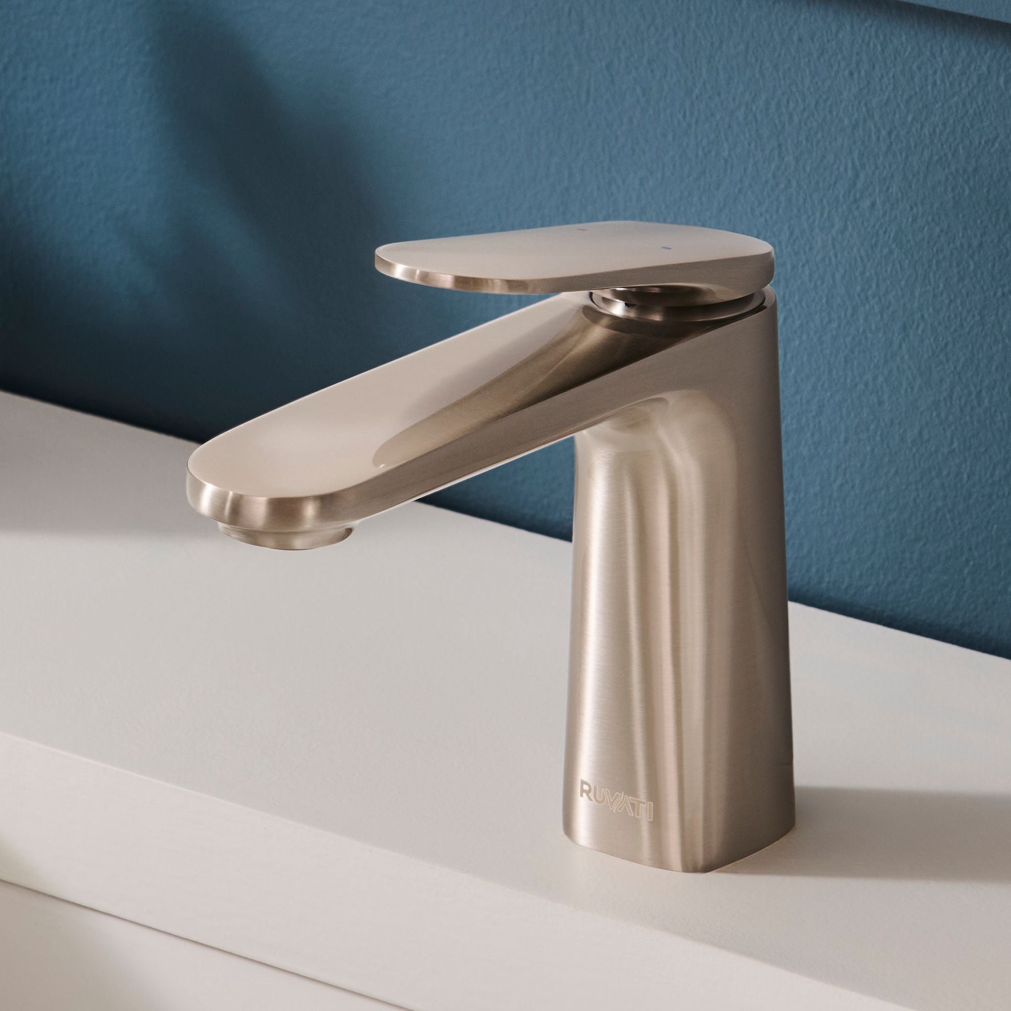 Ruvati Este Bathroom Faucet, Brushed Nickel, Single Lever, RVF5135BN
