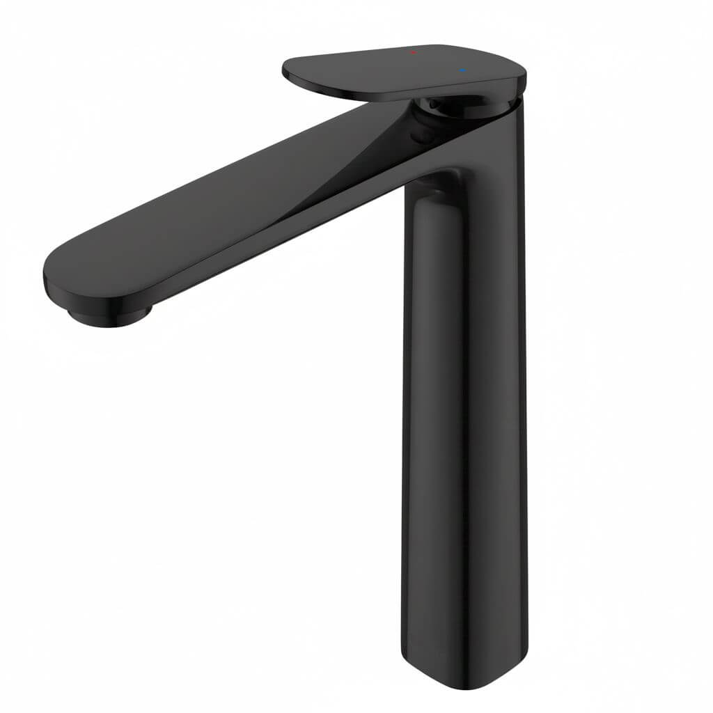 Ruvati Este Vessel Bathroom Faucet, Matte Black, Single Lever, RVF5136MB