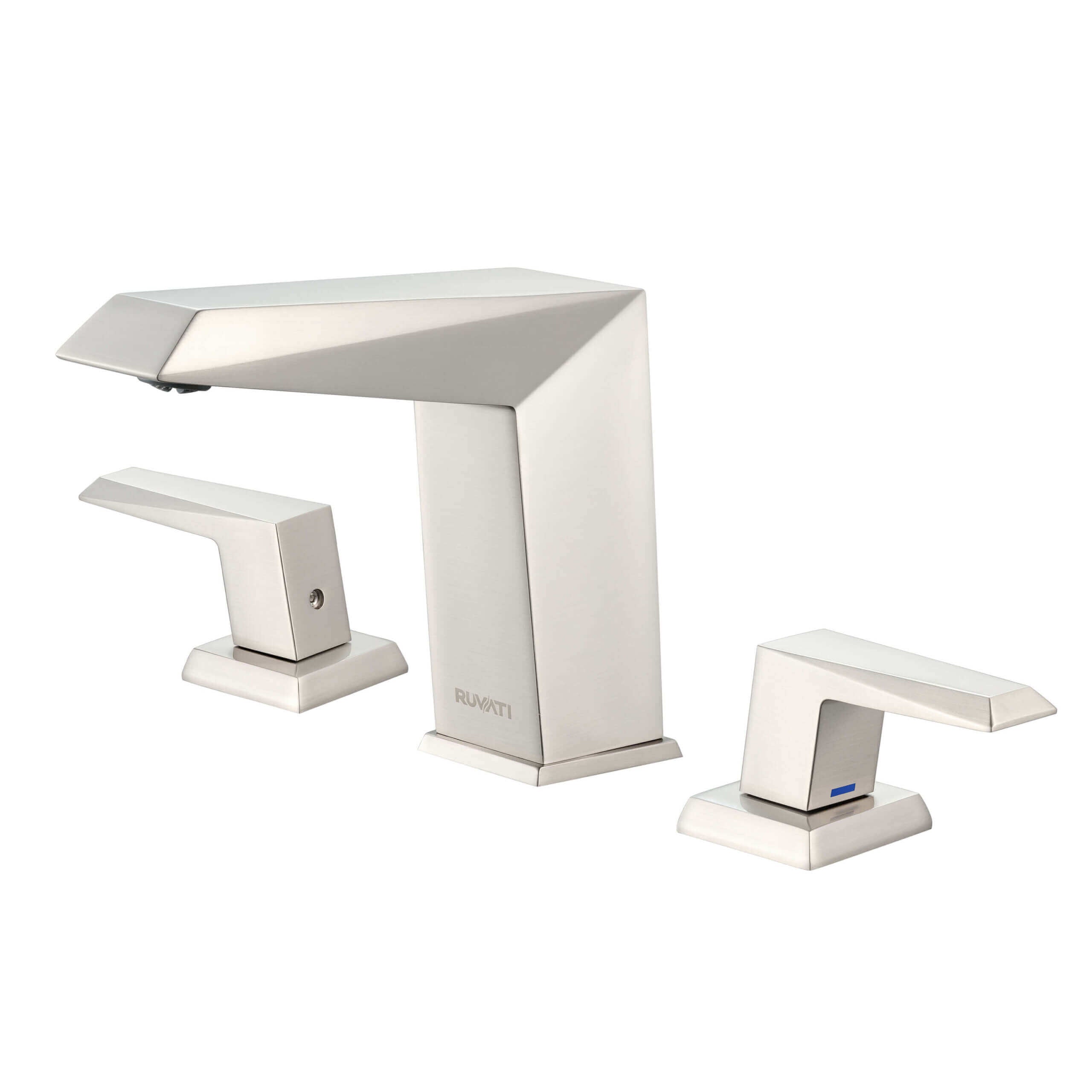 Ruvati Tropea Widespread Bathroom Faucet, Brushed Nickel, Lever, RVF5231BN Product Image