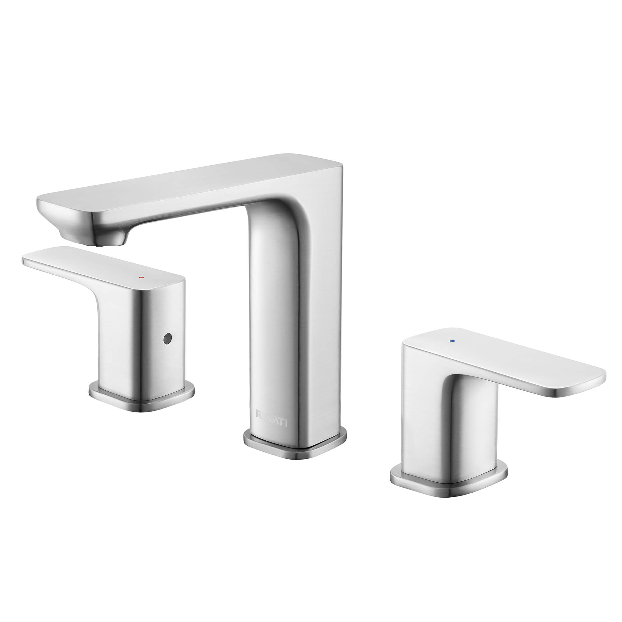 Ruvati Lanai Widespread Bathroom Faucet, Brushed Nickel, Lever, RVF5237BN Product Image