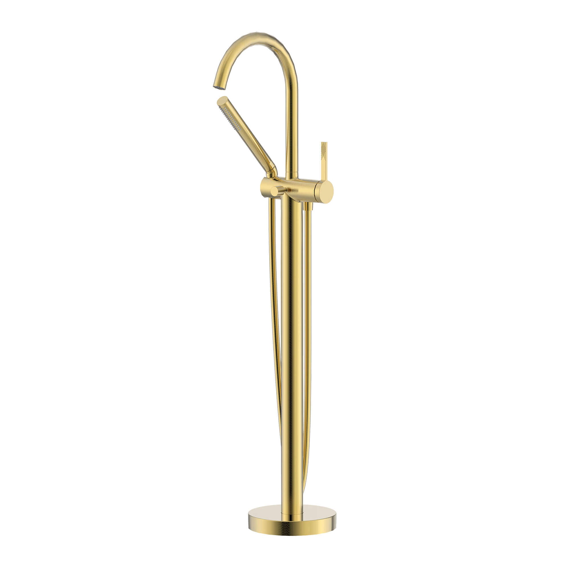 Ruvati Lucia Tub Filler, Brushed Gold, Single Lever, RVF5338SG