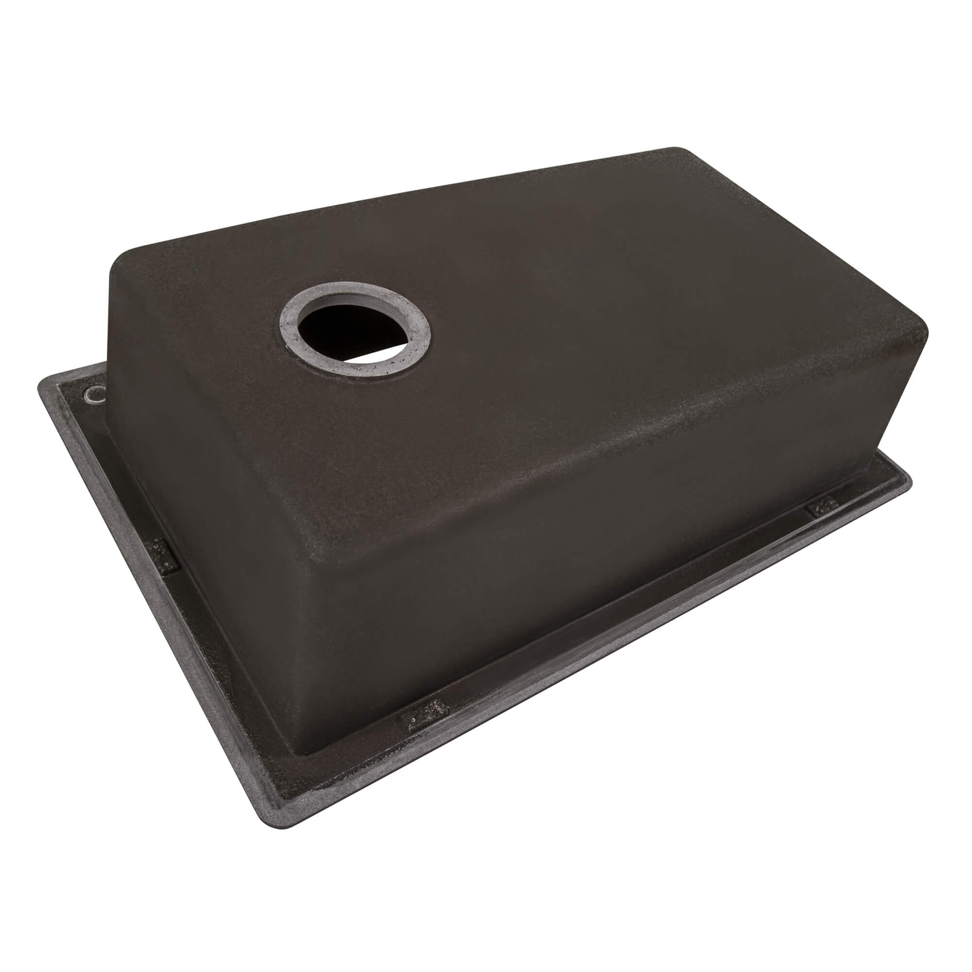 Alternative View of Ruvati epiGranite 33" Drop-in Topmount Granite Composite Kitchen Sink, Espresso / Coffee Brown, RVG1033ES