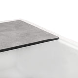 Alternative View of Ruvati epiStage 33" Drop-in Topmount Granite Composite Workstation Kitchen Sink, Arctic White, RVG1302WH