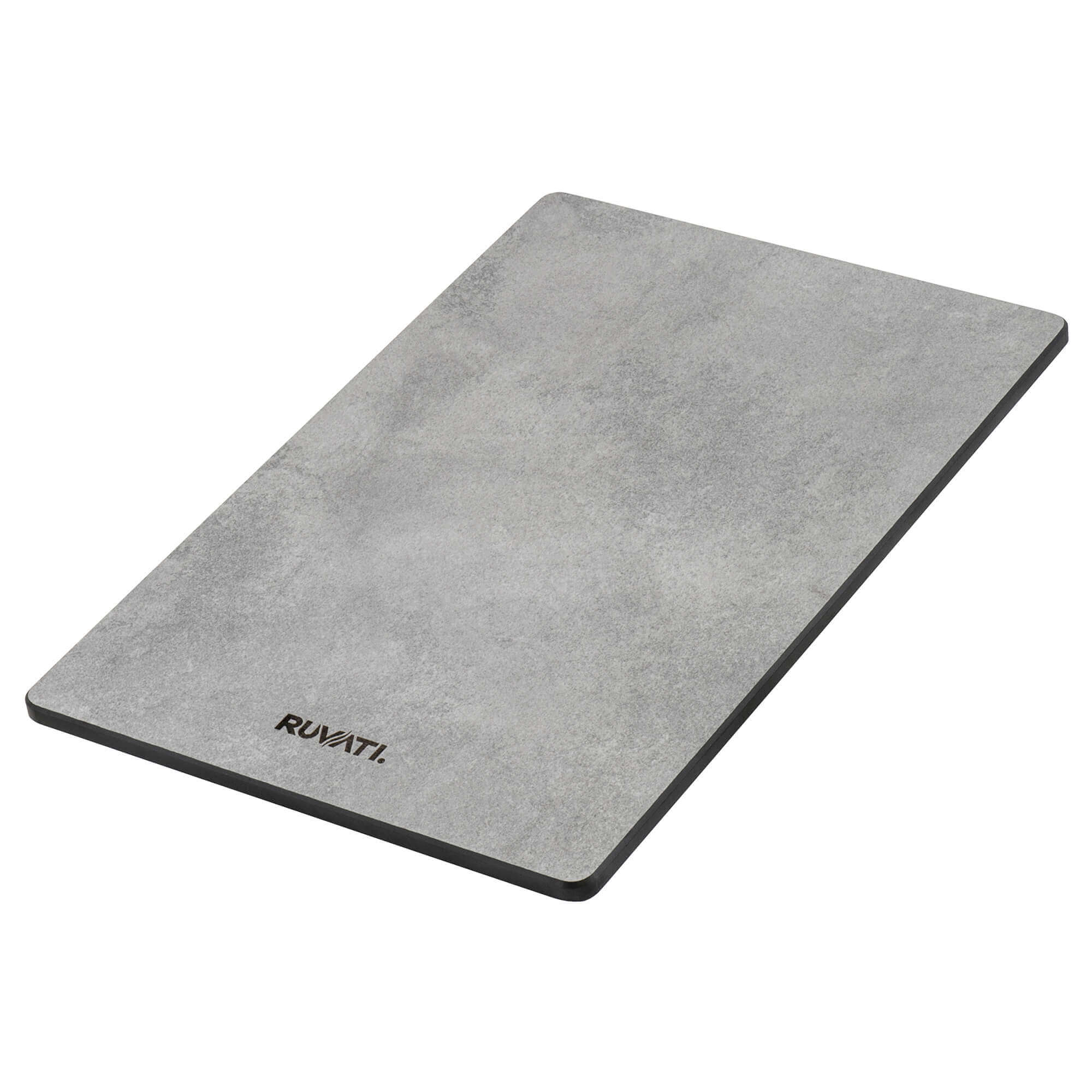 Alternative View of Ruvati epiCast 33" Granite Composite Workstation Apron-front Farmhouse Sink, Arctic White, RVG1533WH