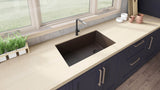 Alternative View of Ruvati epiGranite 32" Undermount Granite Composite Kitchen Sink, Espresso / Coffee Brown, RVG2033ES