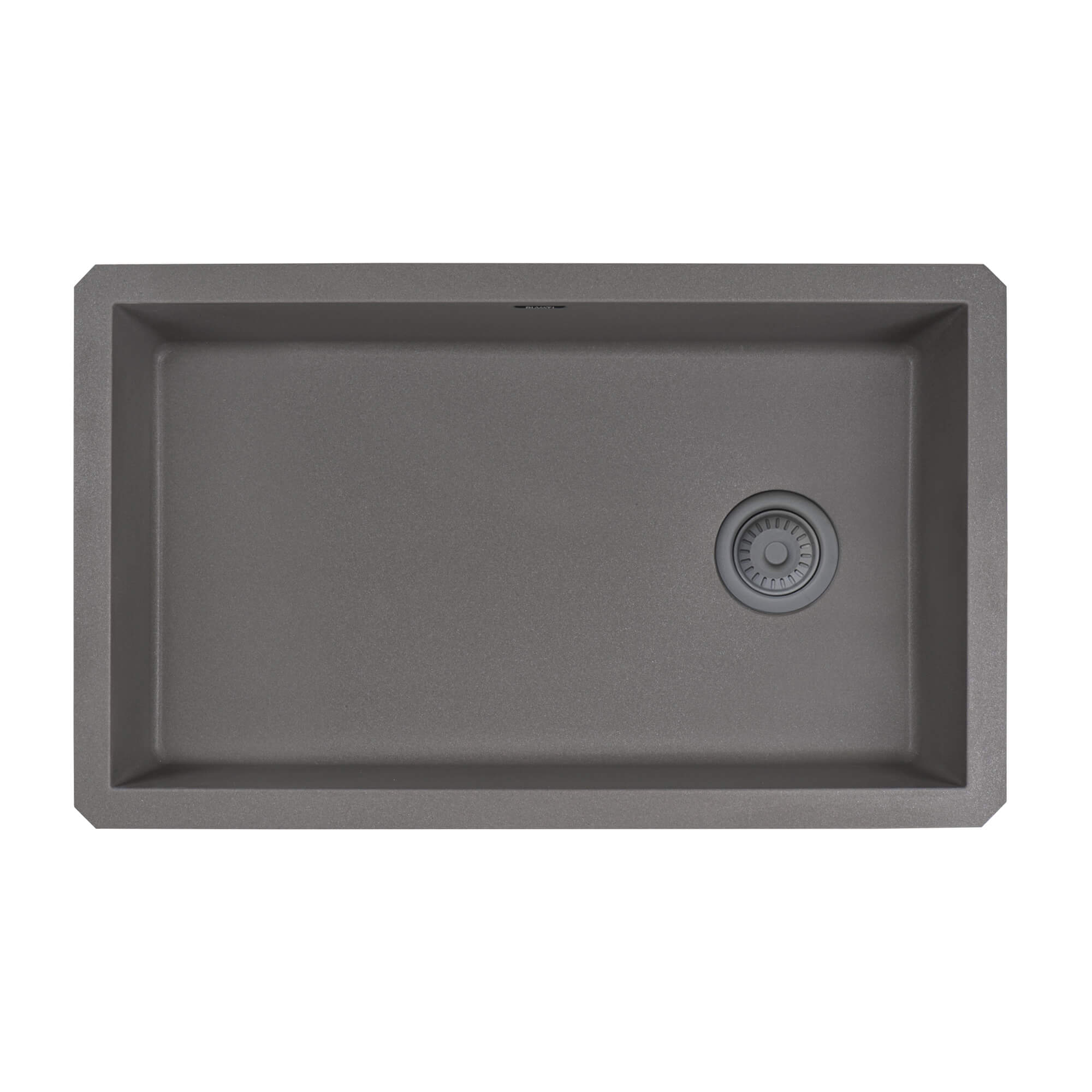 Ruvati epiGranite 32" Undermount Granite Composite Kitchen Sink, Urban Gray, RVG2033UG Product Image