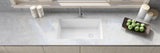 Alternative View of Ruvati epiGranite 32" Undermount Granite Composite Kitchen Sink, Arctic White, RVG2033WH