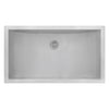 Ruvati Ariaso 30 x 14 inch Brushed Stainless Steel Rectangular Bathroom Sink Undermount, 16, RVH6120ST