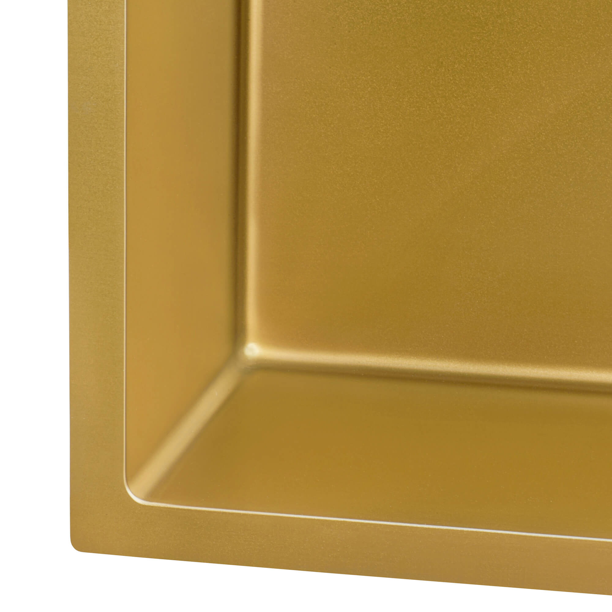 Alternative View of Ruvati Terraza 30" Undermount Stainless Steel Kitchen Sink, Brass Tone Matte Gold, 16 Gauge, RVH6300GG