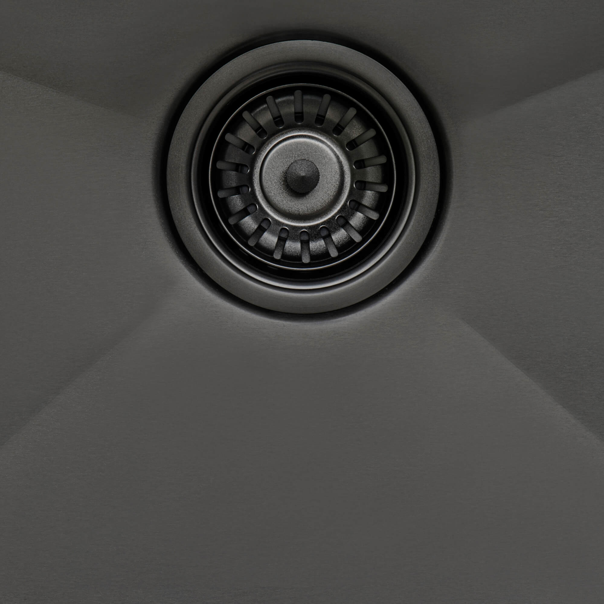 Alternative View of Ruvati Giana 27" Undermount Stainless Steel Workstation Kitchen Sink, Gunmetal Matte Black, 16 Gauge, RVH6527BL
