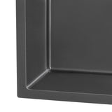 Alternative View of Ruvati Terraza 14-inch Gunmetal Black Stainless Steel Undermount Bar Prep Sink, 16, RVH7114BL