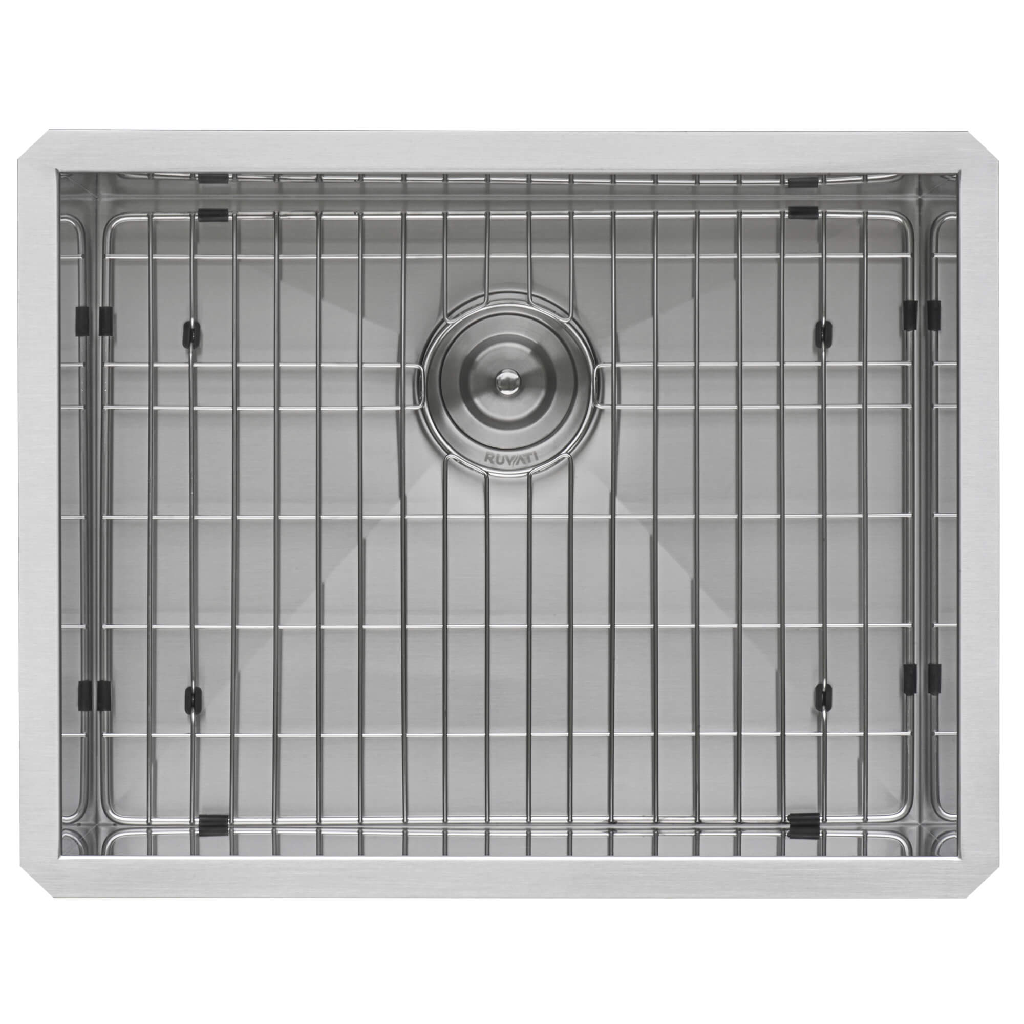 Alternative View of Ruvati Nesta 23" Undermount Stainless Steel Kitchen Sink, 16 Gauge, Zero Radius, RVH7100