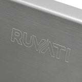 Alternative View of Ruvati Nesta 23" Narrow Trough Undermount Rectangle Stainless Steel Bar/Prep Sink, 16 Gauge, RVH7120