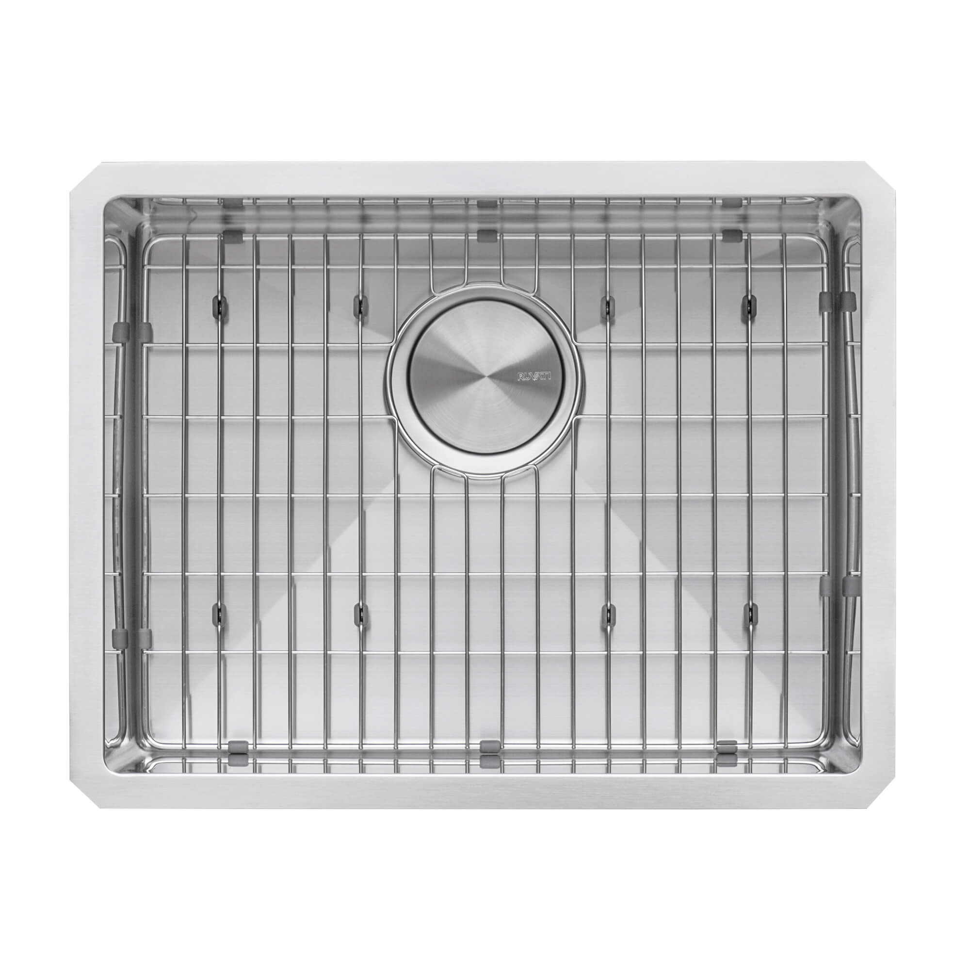 Alternative View of Ruvati Gravena 21" Undermount Rectangle Stainless Steel Bar/Prep Sink, 16 Gauge, Rounded Corners, RVH7121