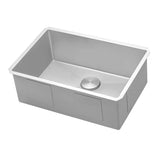 Alternative View of Ruvati Gravena 26" Undermount Stainless Steel Kitchen Sink, 16 Gauge, Rounded Corners, RVH7126