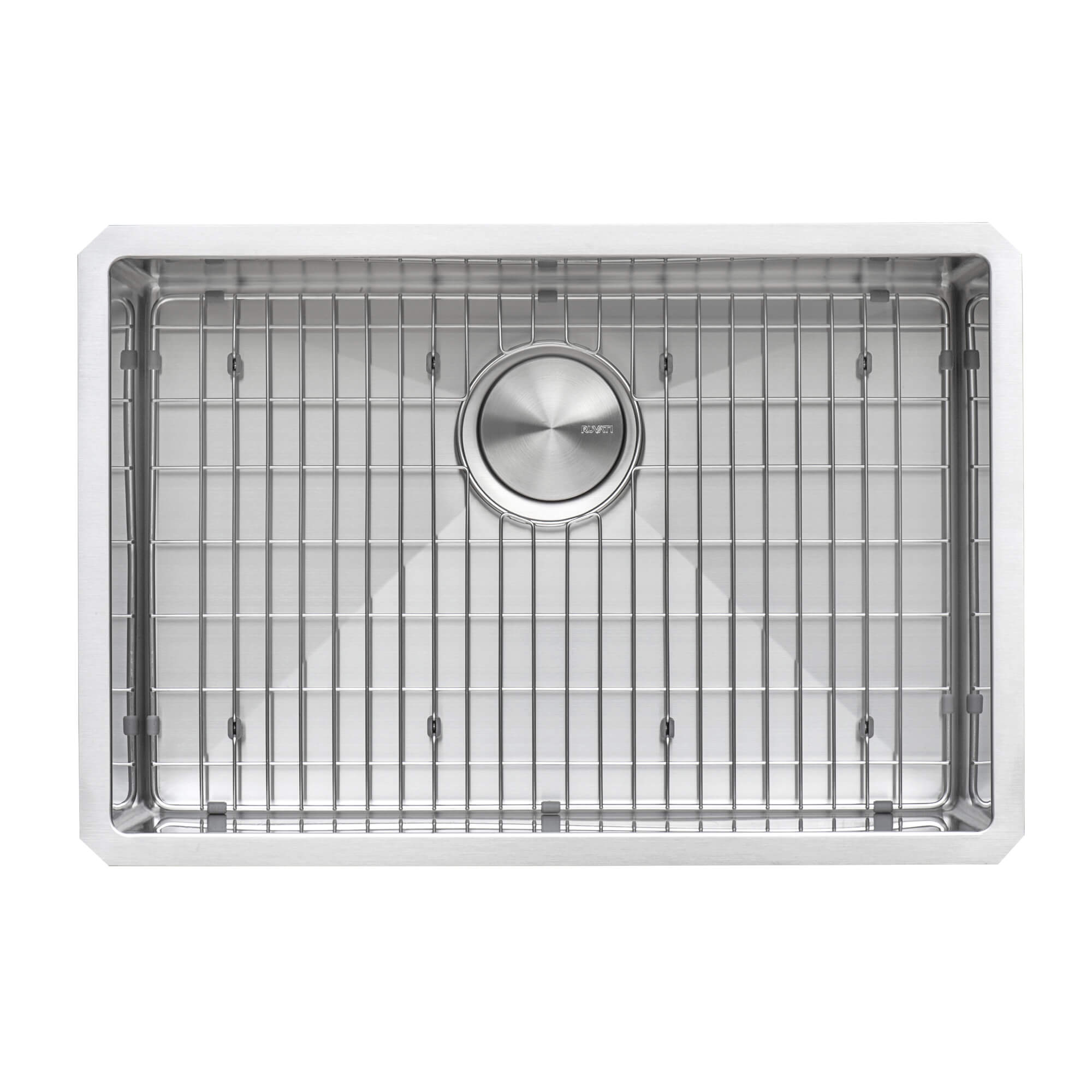 Alternative View of Ruvati Gravena 26" Undermount Stainless Steel Kitchen Sink, 16 Gauge, Rounded Corners, RVH7126
