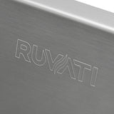 Alternative View of Ruvati Nesta 30" Undermount Stainless Steel Kitchen Sink, 50/50 Double Bowl, 16 Gauge, Zero Radius, RVH7350