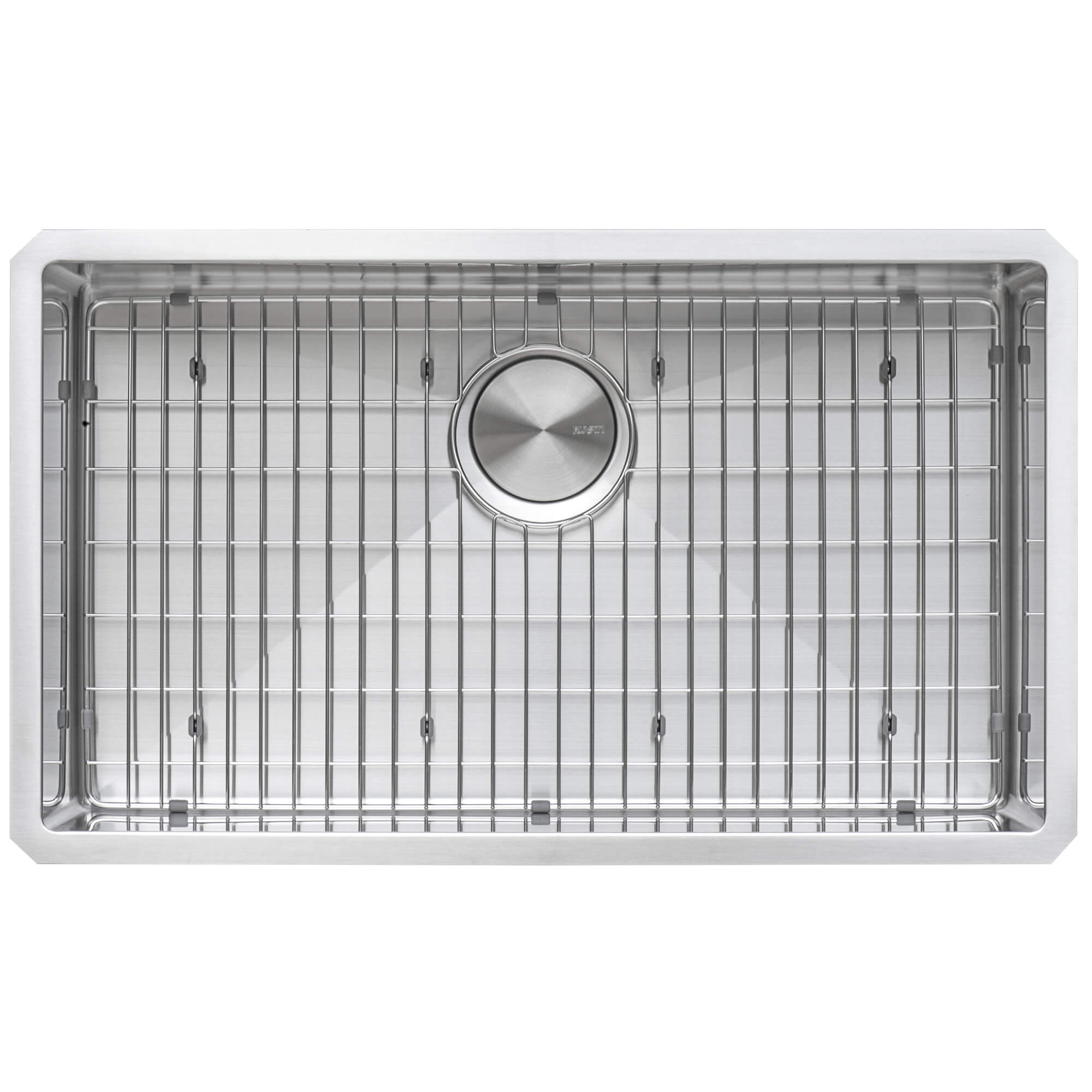 Alternative View of Ruvati Gravena 32" Undermount Stainless Steel Kitchen Sink, 16 Gauge, Rounded Corners, RVH7400