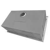 Alternative View of Ruvati Tirana Pro 28" Stainless Steel Kitchen Sink, 16 Gauge, Rounded Corners, RVH8008