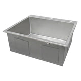 Alternative View of Ruvati Tirana Pro 21" Drop-in Topmount Stainless Steel Bar/Prep Sink, 16 Gauge, RVH8071