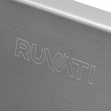 Ruvati Vino 23 x 20 inch RV Workstation Drop-in Topmount Bar Prep Kitchen Sink 16 Gauge Stainless Steel, 16, RVH8203