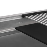 Alternative View of Ruvati Dual-Tier Nova 45" Undermount Stainless Steel Workstation Kitchen Sink, 16 Gauge, RVH8335