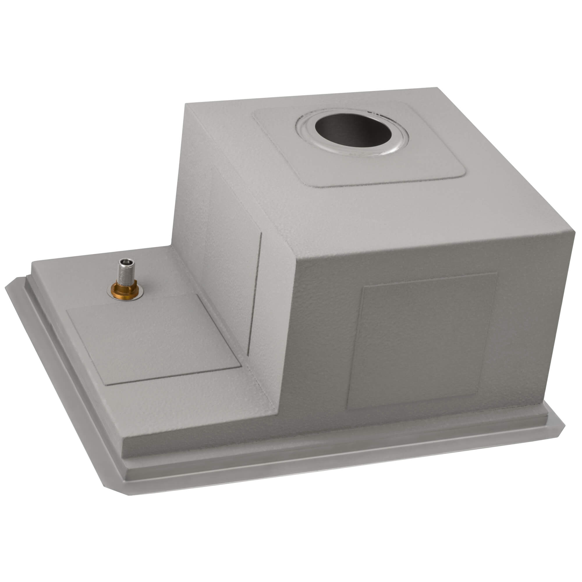 Alternative View of Ruvati Glass Rinser and Sink Combo 22 inch Workstation for Wet Bar Bottle Washer Undermount, RVH8542ST