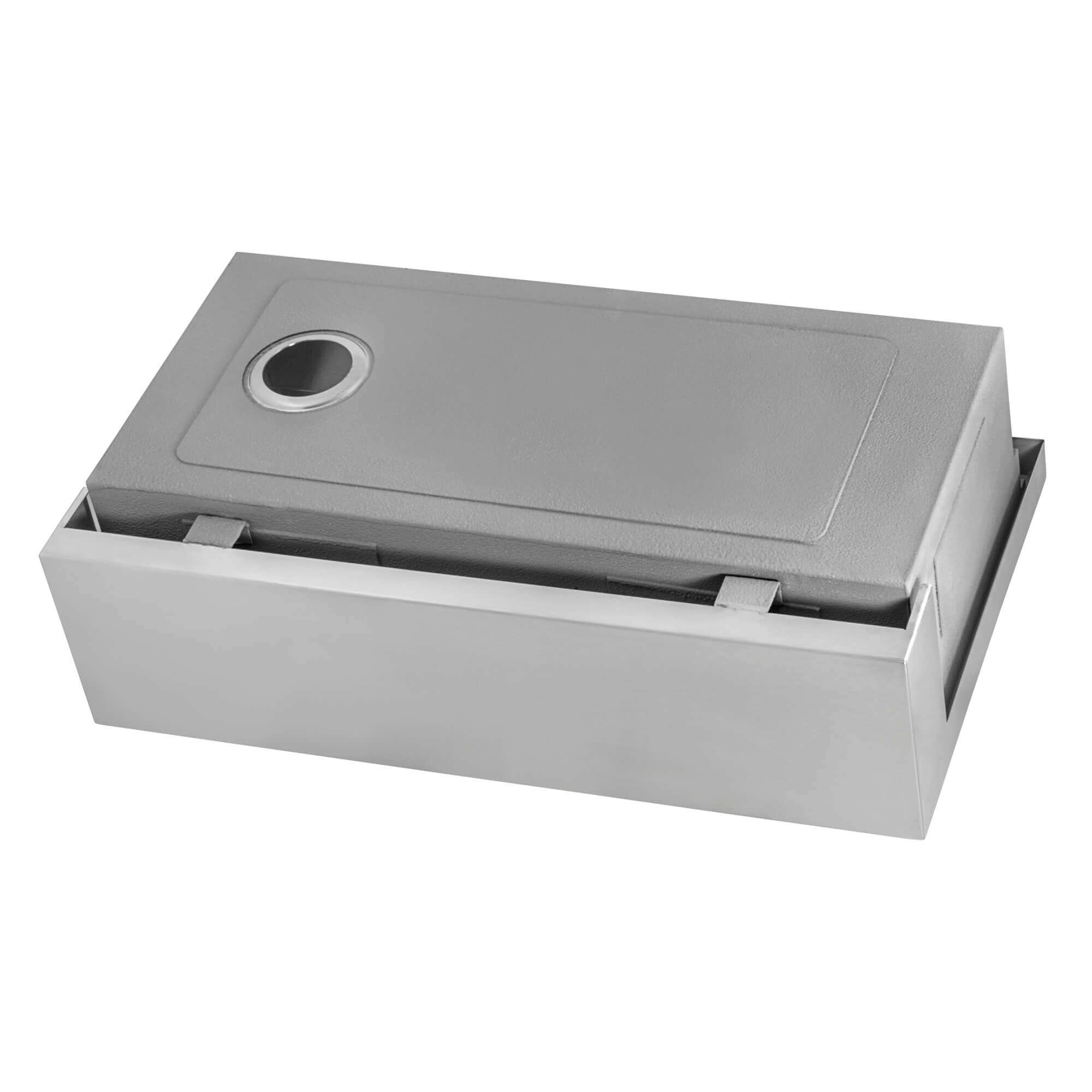 Alternative View of Ruvati Dual-Tier 34" Stainless Steel Workstation Apron-front Farmhouse Sink, 16 Gauge, RVH9222