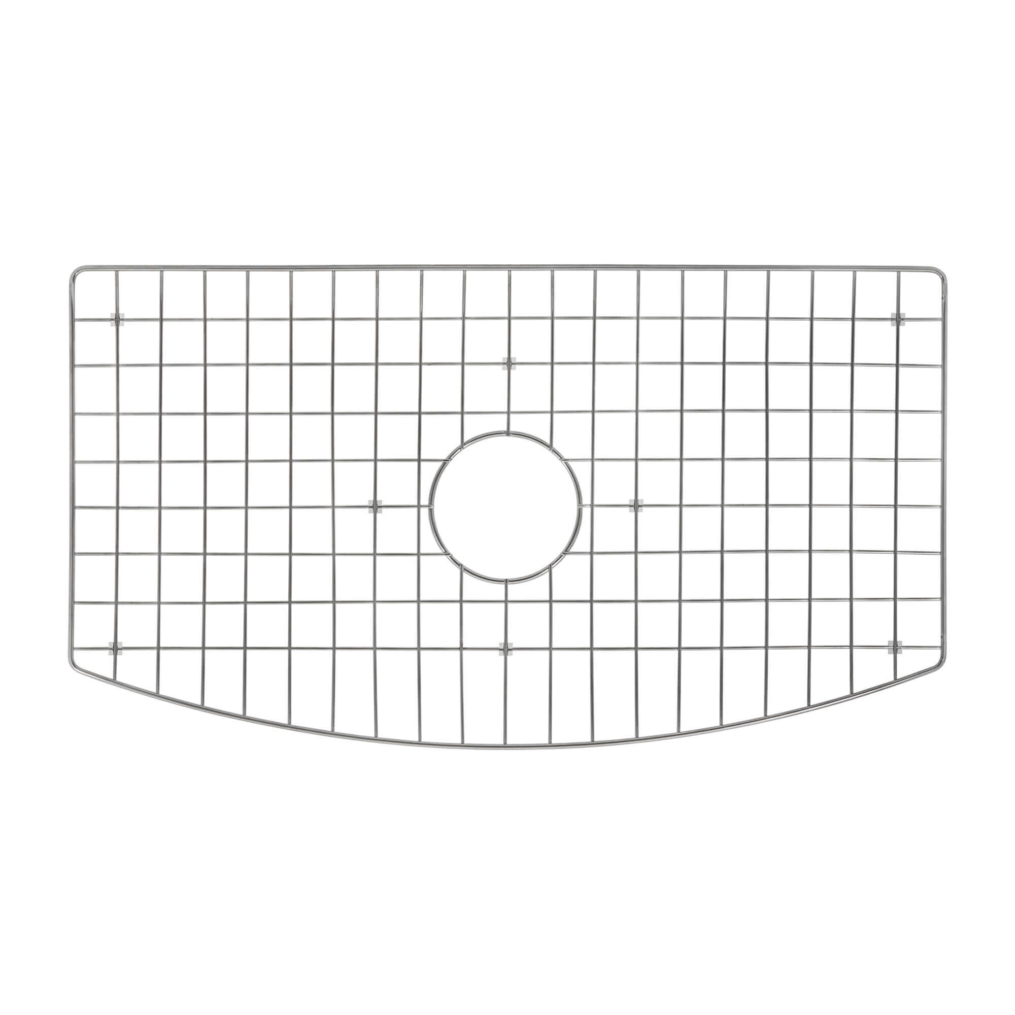 Alternative View of Ruvati Fiamma 33" Fireclay Farmhouse Sink, White, RVL2398WH
