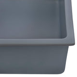 Ruvati Fiamma 30-inch Fireclay Undermount / Drop-in Topmount Kitchen Sink Single Bowl, Blue- Laguna Blue, RVL3030LU