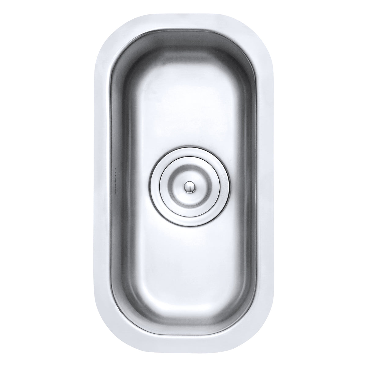 Alternative View of Ruvati Parmi 10" Undermount Rectangle Stainless Steel Bar/Prep Sink, 16 Gauge, RVM4119