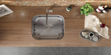 Alternative View of Ruvati Parmi 21" Undermount Stainless Steel Bar/Prep Sink, 16 Gauge, RVM4131
