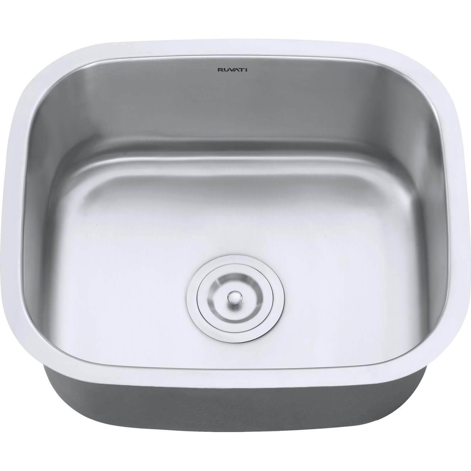 Alternative View of Ruvati Parmi 21" Undermount Stainless Steel Bar/Prep Sink, 16 Gauge, RVM4131