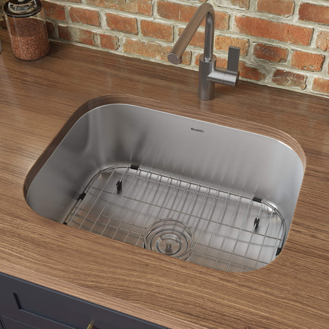 Main Image of Ruvati Parmi 23" Undermount Stainless Steel Kitchen Sink, 16 Gauge, RVM4132