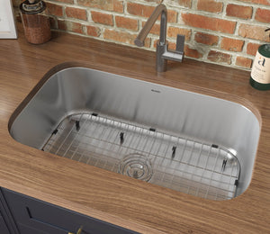 Alternate Image for Ruvati Parmi 32" Undermount Stainless Steel Kitchen Sink, 16 Gauge, RVM4200