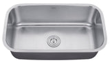 Alternative View of Ruvati Parmi 32" Undermount Stainless Steel Kitchen Sink, 16 Gauge, RVM4200