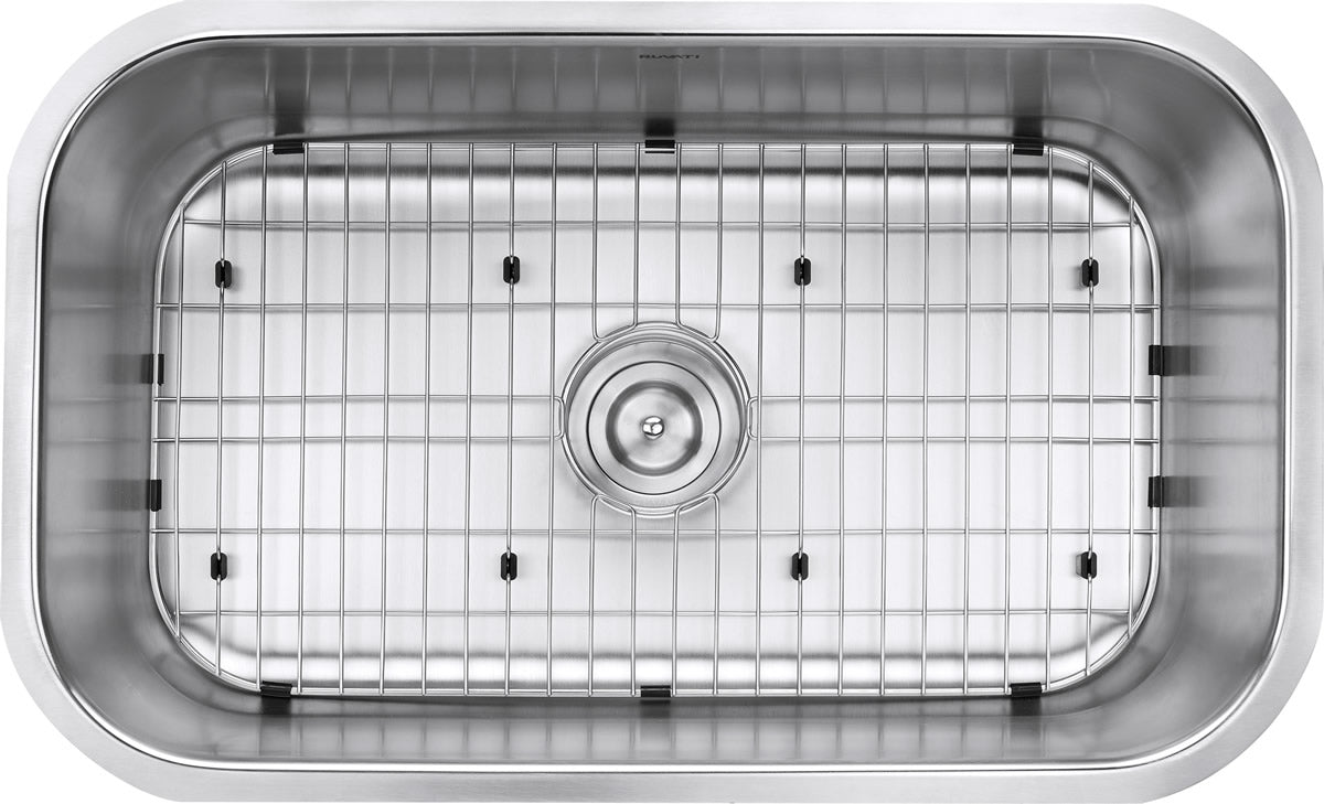 Alternative View of Ruvati Parmi 30" Undermount Stainless Steel Kitchen Sink, 16 Gauge, RVM4250
