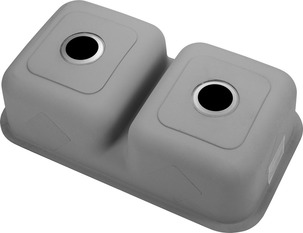 Alternative View of Ruvati Parmi 32" Undermount Stainless Steel Kitchen Sink, 50/50 Low Divide Double Bowl, 16 Gauge, RVM4350
