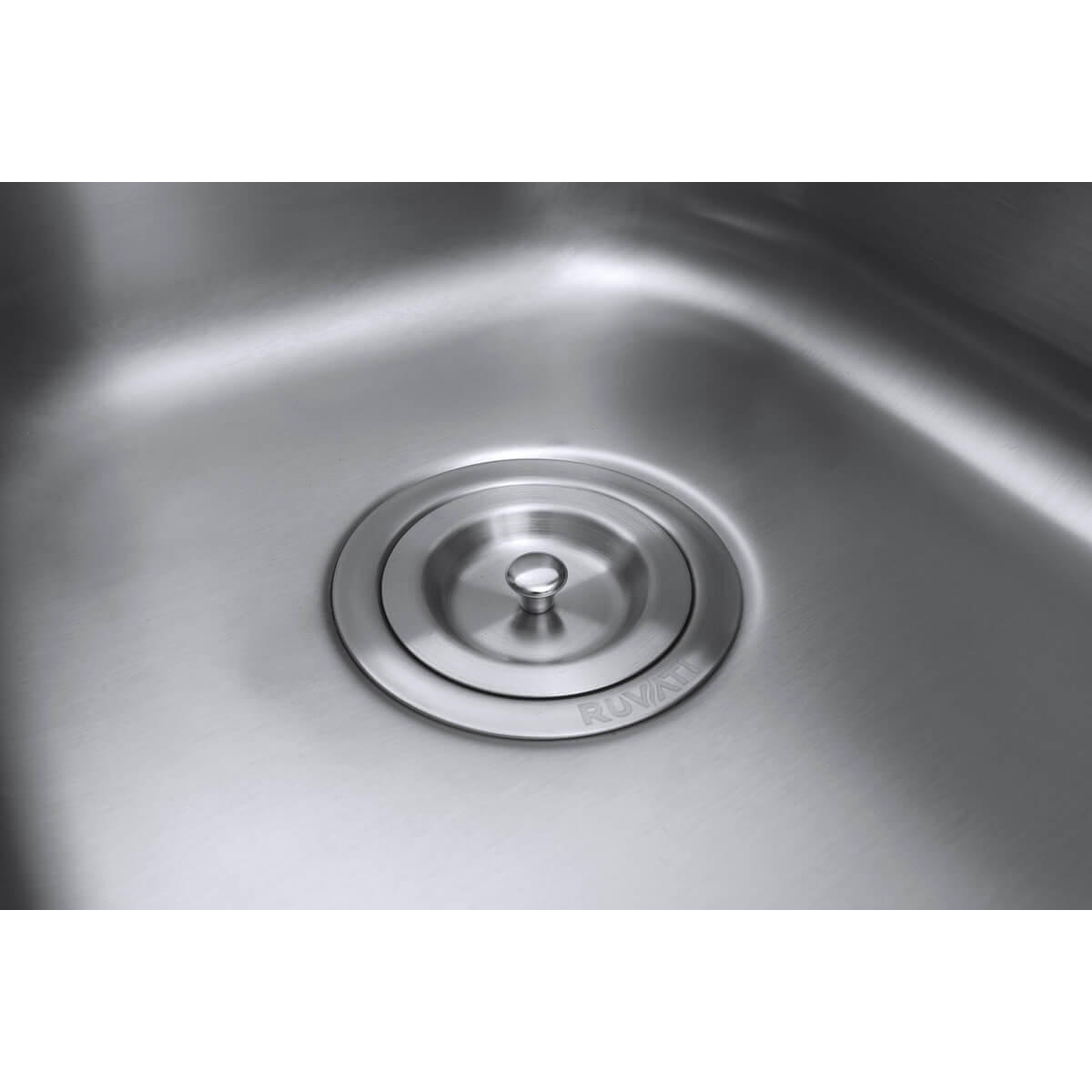 Alternative View of Ruvati Parmi 32" Undermount Stainless Steel Kitchen Sink, 40/60 Double Bowl, 16 Gauge, RVM4405