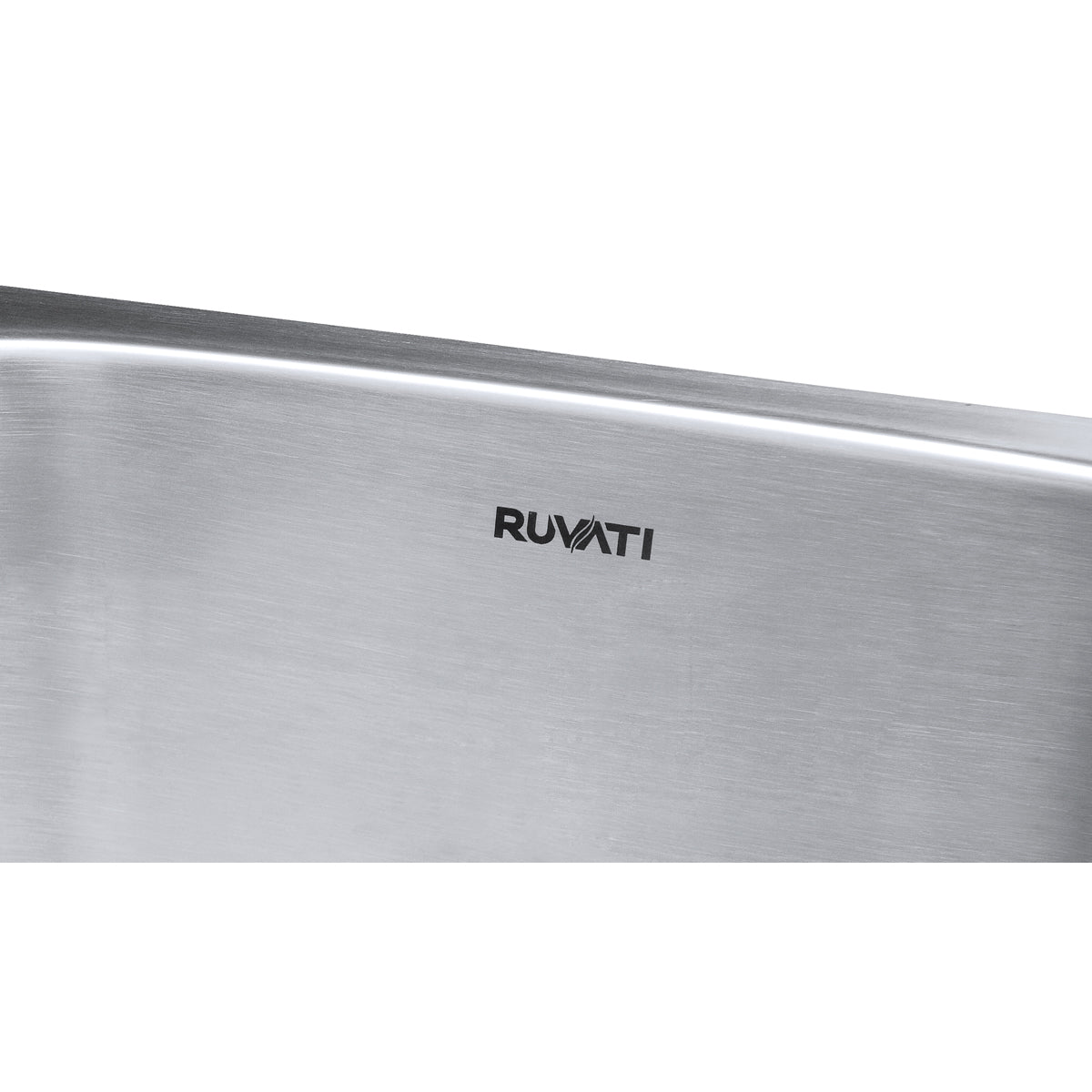 Alternative View of Ruvati Parmi 29" Undermount Stainless Steel Kitchen Sink, 40/60 Double Bowl, 16 Gauge, RVM4505