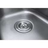 Alternative View of Ruvati Parmi 29" Undermount Stainless Steel Kitchen Sink, 40/60 Double Bowl, 16 Gauge, RVM4505