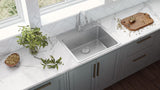 Ruvati Modena 21-inch Drop-in Topmount Bar Prep Kitchen Sink 16 Gauge Stainless Steel Single Bowl, 16, RVM5021