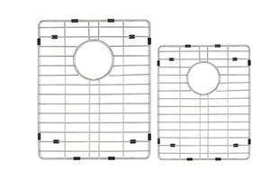 Alternate Image for Ruvati Bottom Rinse Grid for RVM5166 sink, RVA65166