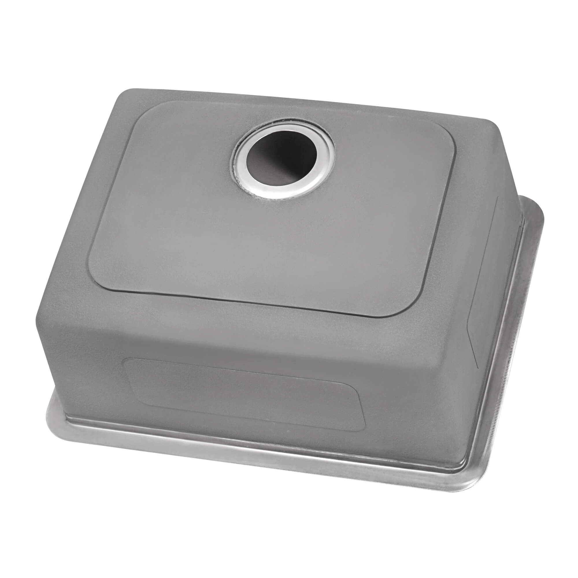 Alternative View of Ruvati Modena 23" Undermount Stainless Steel Kitchen Sink, 16 Gauge, RVM5908