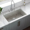 Ruvati Modena 27-inch Undermount Kitchen Sink 16 Gauge Stainless Steel Single Bowl, 16, RVM5927