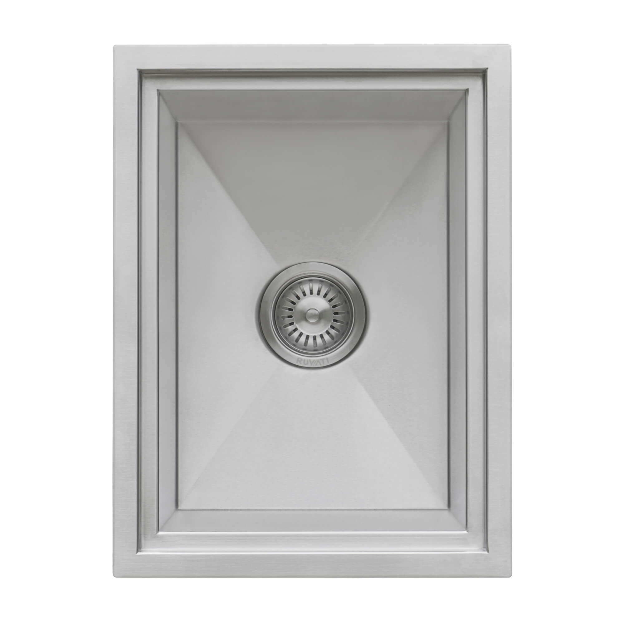 Alternative View of Ruvati Merino Insulated Ice Chest Sink, 15 x 20 inch Outdoor BBQ, Marine Grade T-316 Topmount Stainless Steel, RVQ6215