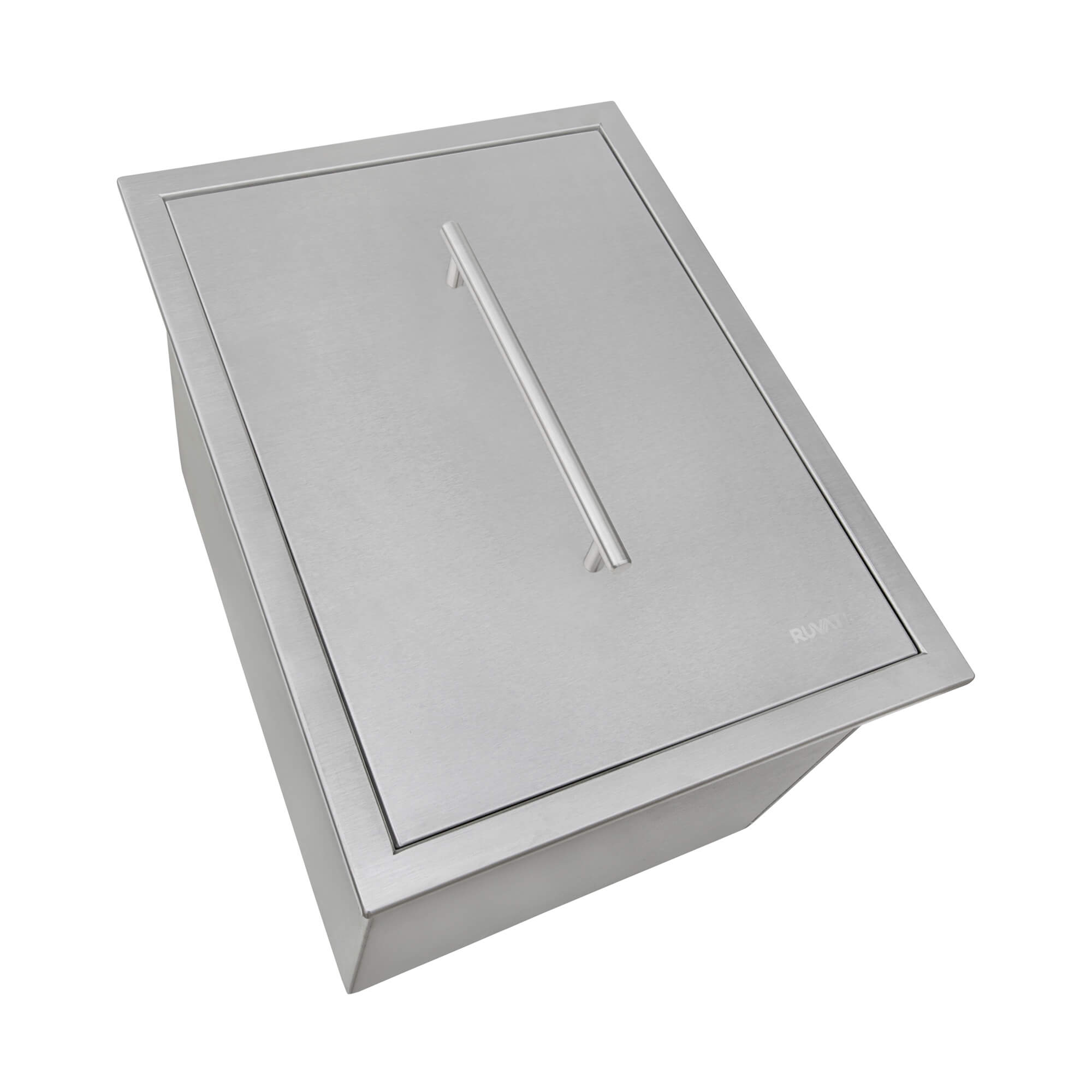 Alternative View of Ruvati Merino Insulated Ice Chest Sink, 15 x 20 inch Outdoor BBQ, Marine Grade T-316 Topmount Stainless Steel, RVQ6215